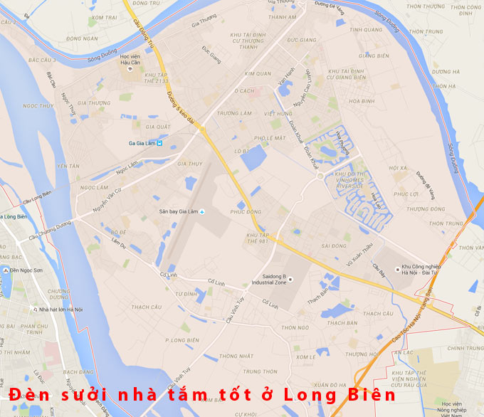 Bán đèn sưởi nhà tắm ở khu vực quận Long Biên