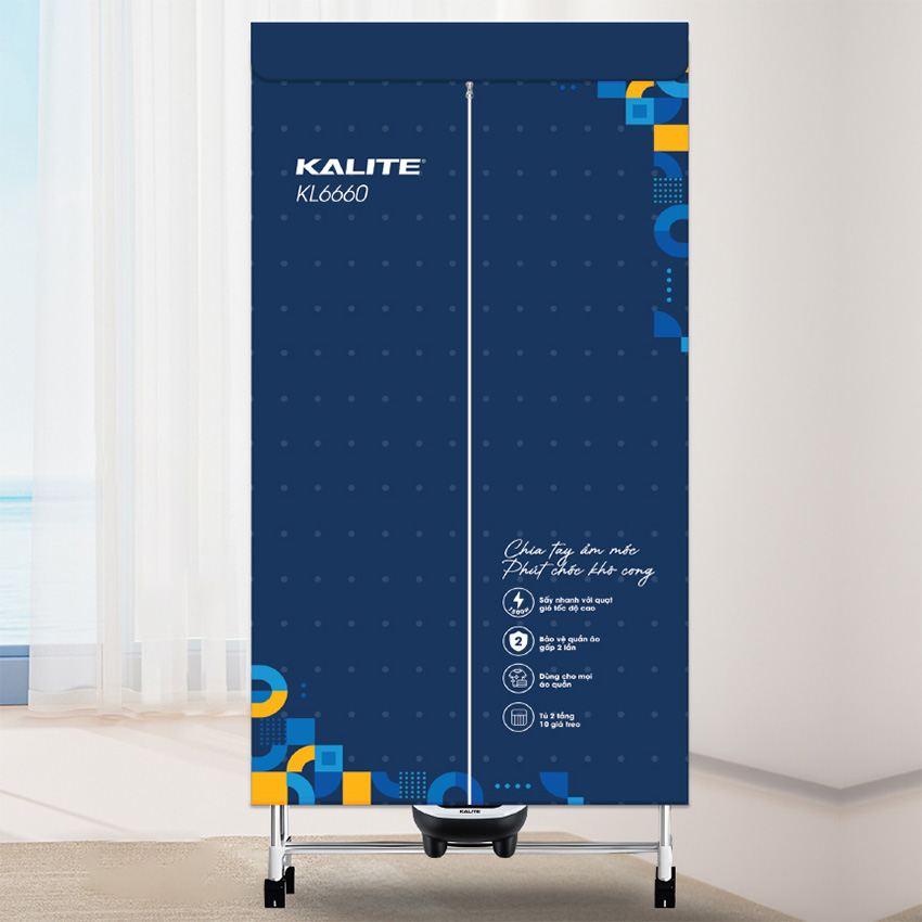 Máy sấy quần áo Kalite KL6660