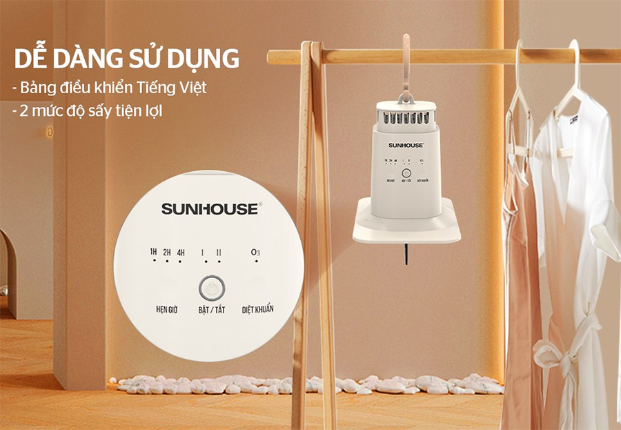 máy Sấy Quần Áo Mini Sunhouse SHD2704