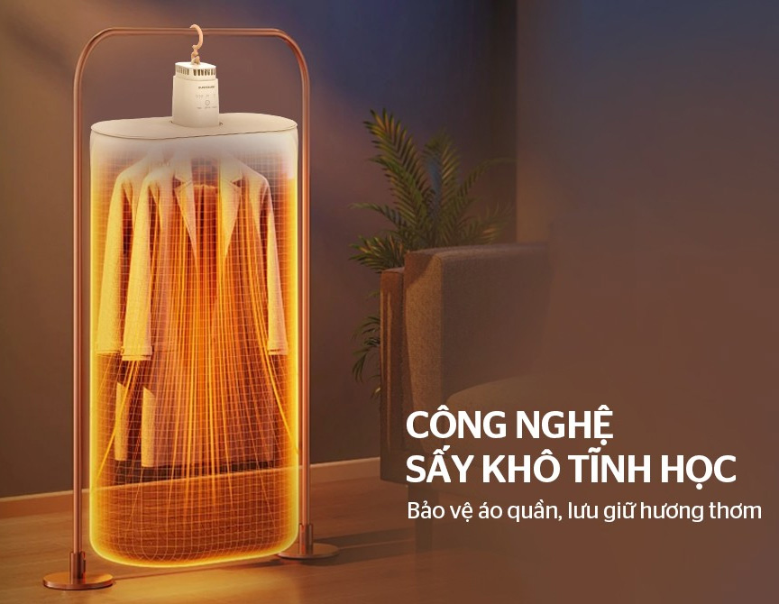 Hai chế độ sấy linh hoạt và hẹn giờ thông minh